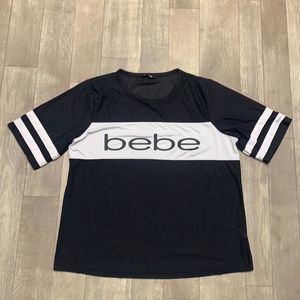 Womens Bebe Sport Shortsleeve Jersey Shirt